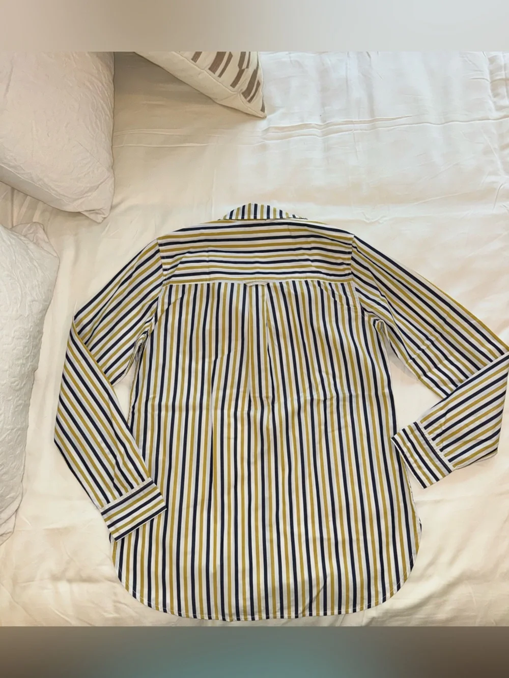 J.Crew Striped Button-Down Shirt Women’s 0P Cotton